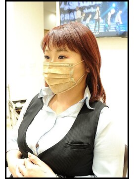 メタ(META) 赤毛(ローズレッド&パープル)