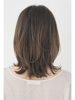 ガーデン オオタカノモリ(garden otakanomori)&nbsp;暗髪ニュアンスカラーひし形ミディアムヘルシースタイル