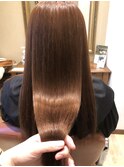 梅雨前に髪質改善ストレートで快適に!