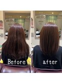 お手入れ簡単ヘアー