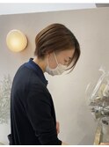 ショート/かきあげバング/ユニセックス