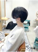ハンサムショート×丸みショート