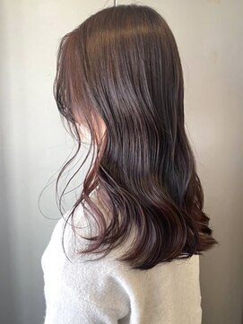 アンバースデー(UNBIRTHDAY) インナーカラー/ピンクベージュ