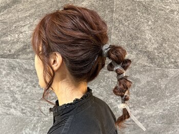 ピリナ(Pilina)の写真/【ヘアセット￥4400】普段・特別な日もPilinaで素敵なアレンジ♪トレンド×抜け感のバランスでオシャレに★