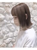 #外はねボブ#ハイライト#ミルクティー
