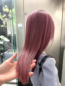 シェリ ヘアデザイン(CHERIE hair design) pink color