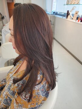 アスタリスク(asterisk) ロング×顔まわりレイヤー