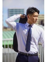 ルートバイドット 町田店(root by dot.) 漢の昼休み　束感/波巻き/ハイライト/マッシュパーマ[町田駅]