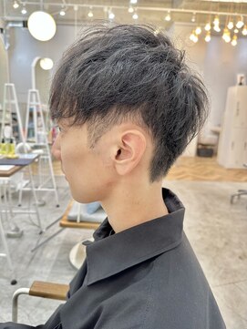 ロミーオム 本厚木(ROMMY. Homme) 刈り上げツーブロック短髪マッシュショートビジネスメンズヘア