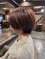 穀雨(Kokuu)&nbsp;ピンク×ショートスタイル