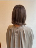 垢抜け◎お肌のトーンが明るくなるカラーと艶感ボブhair