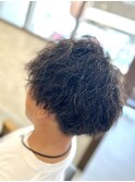 men'sツイストパーマ