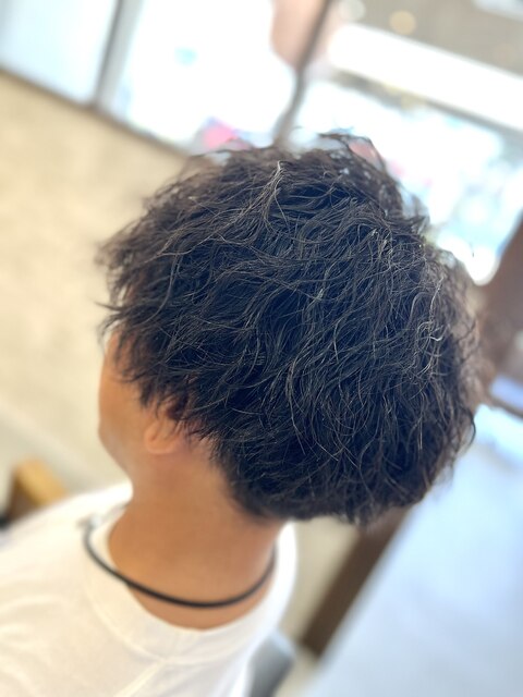 men'sツイストパーマ