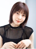 20代30代大人かわいいナチュラル暗髪エアーストレートヘア