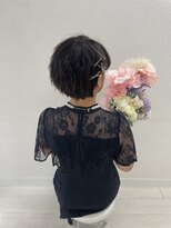 シュシュ(shushu)&nbsp;ショートアレンジ♪