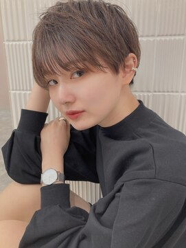 モアナ バイ ラナ 甚目寺店(MoanA BY LANA) アッシュブラック/インナーカラー/透明感/シースルーバンク/前髪