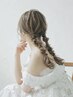 前撮り系ヘアセット