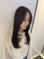 アピッシュ ギンザ(apish ginza)&nbsp;暗めグレージュ/グレージュ/暗め透明感カラー/暗めカラー/カラー