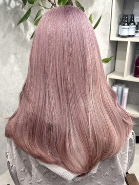 ロウル 渋谷(LOWRL) ピンクラベンダー/ピンクベージュ/ブリーチ