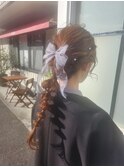 ヘアセット(ダウンスタイル)
