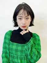 黒髪/ボブ/20代30代40代/小顔ボブ