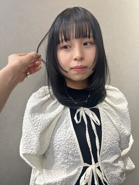 ミモザ(Mi.mosa) 大野城/春日/暗くても透ける/顔まわりカット/20代/30代/40代