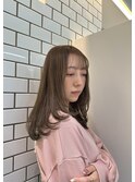 ［rena］透明感カラーとヘアケアで艶髪に