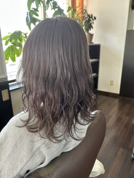 ヘアーフラワー(hair. flower) シルバーグレージュ