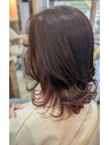 ヘアサロン ビビット 志紀店(VIVIT) インナーカラー×外ハネ