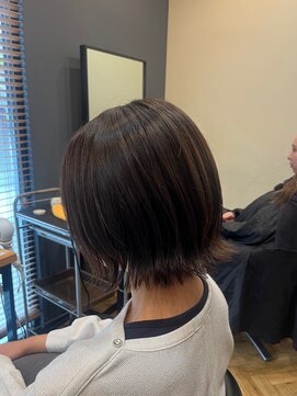 アルター(aL ter) ボブレイヤー［ミニウルフ/デジタルパーマ/ブラウン］長野歌穂