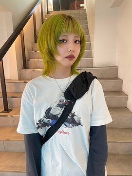 ゼスト パーク(ZEST PARK) デザインカラー/黄緑/吉祥寺/北原愛理