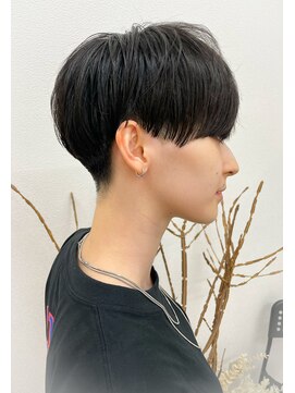 エン 吉祥寺(EN) 20代30代40代前下がり耳掛けショートボブ丸みショート◎