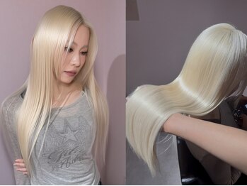 ダズリングディア(Dazzling Deer)の写真/SNSで話題の実力派スタイリストが在籍！ダメージを感じさせない、指通りなめらかな“うるサラヘア”へ。