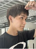アクティブショートメンズヘアスパイキーショートmen's