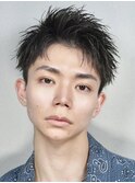 スパイキーアップバング