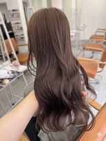 サロンドミルク 原宿(salon de MiLK) 【黒髪卒業/初カラー】ブリーチなしWカラー/ブラウンピンク