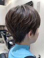 フリック 京都河原町店(FLICK) ★ハンサムショートウルフ/丸みショートボブ/グレージュ/京都