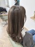 【期間限定】ハイライト+イルミナカラー+カット+頭浸浴プチトリートメント