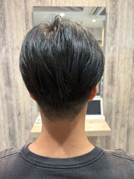 エヌアンドエー せんげん台店(N&A) メンズ刈り上げ×ナチュラルショートマッシュ