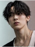 MEN’S/ニュアンスパーマ/ニュアンスウルフ/京都