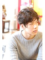 ベル(BELL)&nbsp;ナチュラルにくせ毛風♪ピンパーマ【用賀/桜新町BELL】