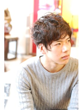 ベル(BELL) ナチュラルにくせ毛風♪ピンパーマ【用賀/桜新町BELL】