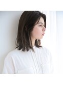切りっぱなしロブ スタイル