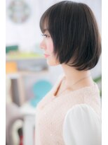 ミック ヘアアンドビューティー 大山店(miq  Hair&Beauty)&nbsp;知的な雰囲気♪コンパクト・フォルムボブ