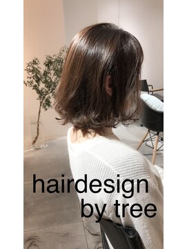 美容室 ツリー(Tree) ノンブローでおさまる大人 ボブ 『Tree hairsalon 』本厚木