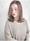 ハニーベージュ×外ハネ★