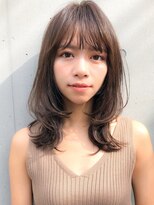 くびれヘア メルティカラー インナーカラー ハイライト 小顔 ♪