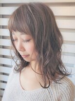 ヘアドレス ルチュラ(Hair dress LucuLa)&nbsp;【ルチュラ松島】愛され感たっぷり♪グレージュ×くびれミディ
