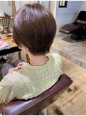 ショート 登戸 20代 30代 40代 簡単 小顔 大人 楽 ローライト