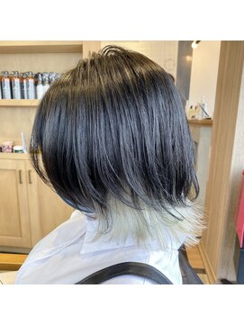 ラボヌールヘアーレーヴ 池袋店(La Bonheur hair reve) ホワイトインナーカラー